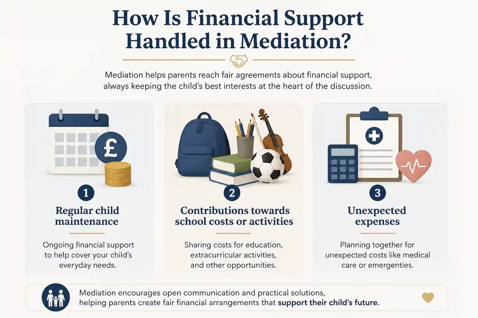 How Is Financial Support Handled in Mediation Kidderminster