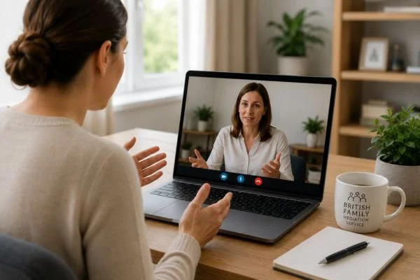 Image of online mediation Kidderminster book in NOW